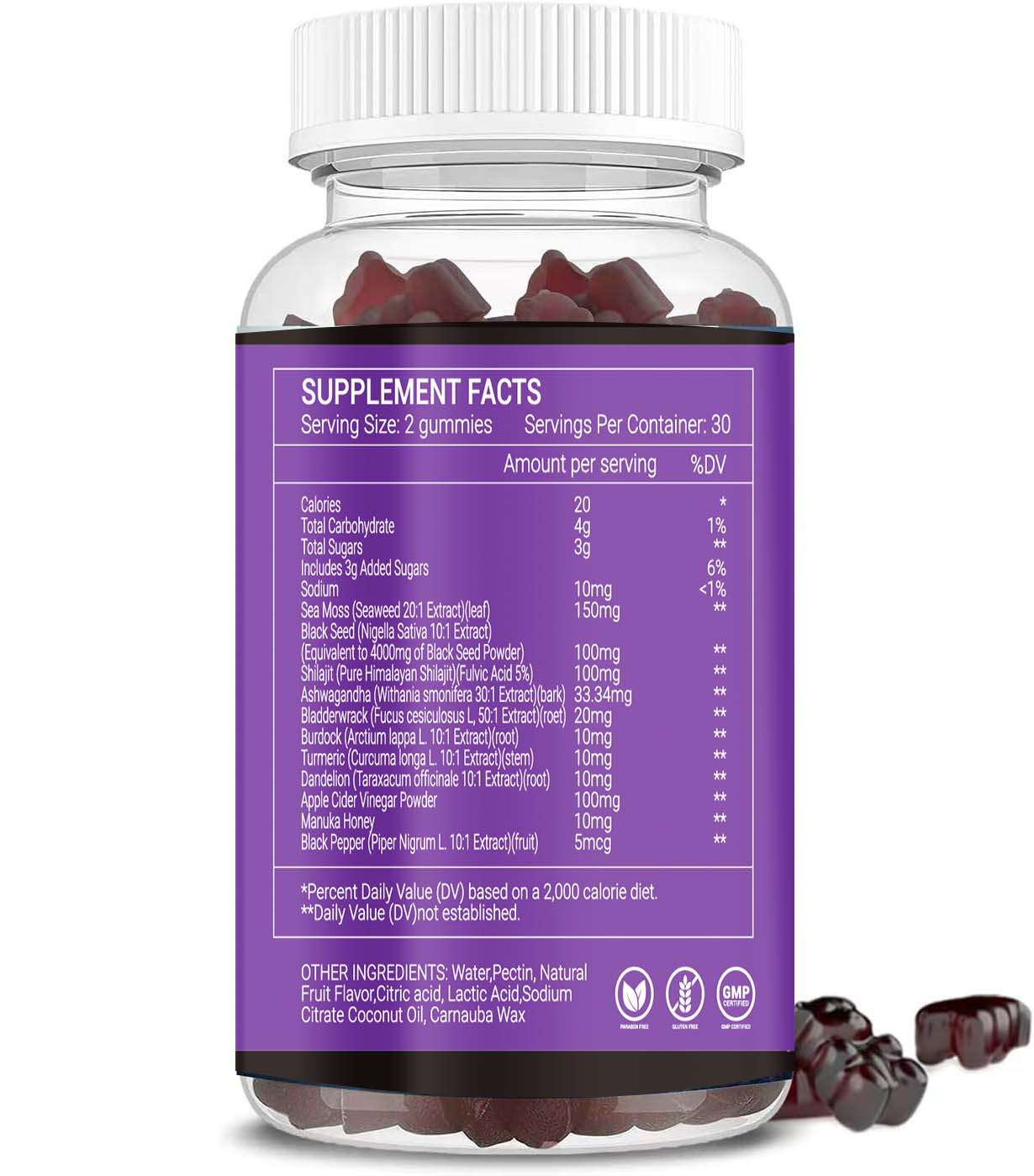 Sea Moss, Black Seed Oil , Ashwagandha, Shilajit, Turmeric